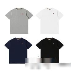 落ち着いた質感 2023春夏 半袖Tシャツ バーバリーコピー 4色可選 吸汗性に優れ