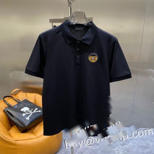 セレブ愛用の超人気商品 2色可選 2023年春夏 バーバリー BURBERRYコピーブランド 快適な着心地 半袖ポロシャツ