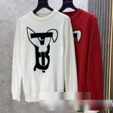 大人キレイに仕立てる バーバリーコピー ブランド BURBERRY 2023 ニットセーター 2色可選 厚手 ゆったり 着痩 トップス 春 春服 秋 秋服 冬 冬服