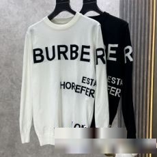 バーバリーコピー BURBERRY 愛らしさ抜群！  ニットセーター メンズ 長袖 ニット セーター 爆買い2023 トップス 防寒 暖かい あったか 秋 秋冬 秋服 2色可選