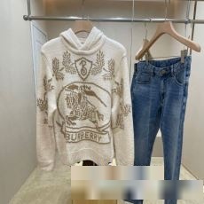 2023 バーバリー偽物ブランド BURBERRY 肌触りの良い柔らかな質感のコットンニット ニットセーター お買い得品