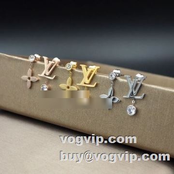 ランキング商品 2022 ルイ ヴィトン LOUIS VUITTONブランドコピー ピアス イヤリング スタイルアップや小顔効果が！ 3色可選