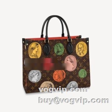 人気ブランド ショルダーバッグ 斜め掛けバッグ 2022 ルイ ヴィトン LOUIS VUITTON M59245 ルイ ヴィトンコピー オンザゴー MM