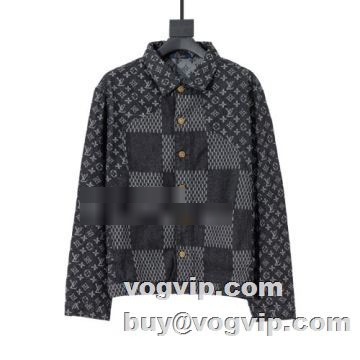 ルイ ヴィトンブランド コピー 2022秋冬最新 デニムジャケット ジャケット ルイ ヴィトン LOUIS VUITTON 2色可選 毎日新作アイテム入荷中！