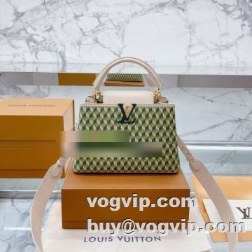 デザイン性の高い ブランドスーパーコピー 2022 ルイ ヴィトン LOUIS VUITTON mini Capucines bb ショルダーバッグ 斜め掛けバッグ