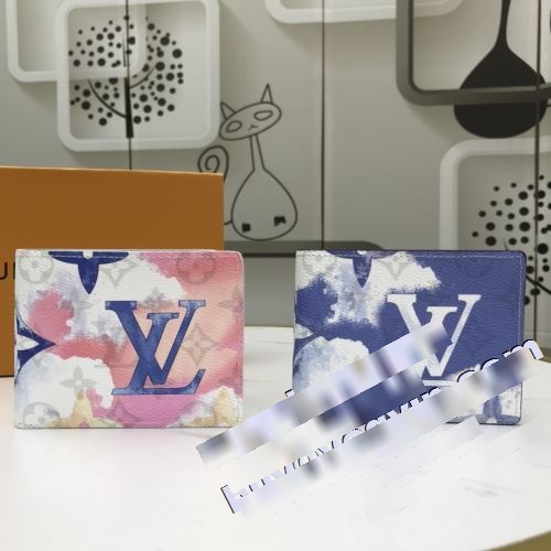 定番のアイテム ルイ ヴィトン コピーブランド 2022 LOUIS VUITTON メンズ財布 二つ折り財布 期間限定開催! 2色可選