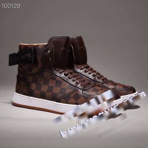 上質 大人気！ 2022最新入荷 極上シューズ ルイ ヴィトン LOUIS VUITTON ハイトップシューズ スニーカー ルイ ヴィトンブランド コピー