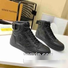 高級感漂わせる ルイ ヴィトンスーパーコピー 2022 ルイ ヴィトン LOUIS VUITTON ハイトップシューズ スニーカー 2色可選