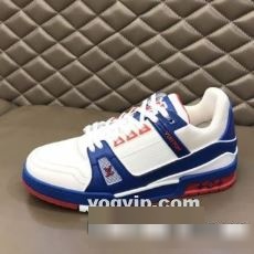 売れ筋のいい 2022新作 カジュアルシューズ スニーカー ルイ ヴィトン LOUIS VUITTON 4色可選 LVコピー ブランド よりゆとりのある前足部のフィット感とソフトなORTHOLITEインナーソールが、足を快適に保ちます