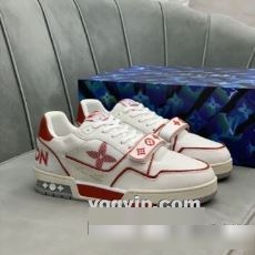スタイリッシュな印象 2022 ルイ ヴィトンコピー ブランド LOUIS VUITTON カジュアルシューズ ファッション 人気スニーカー 2色可選