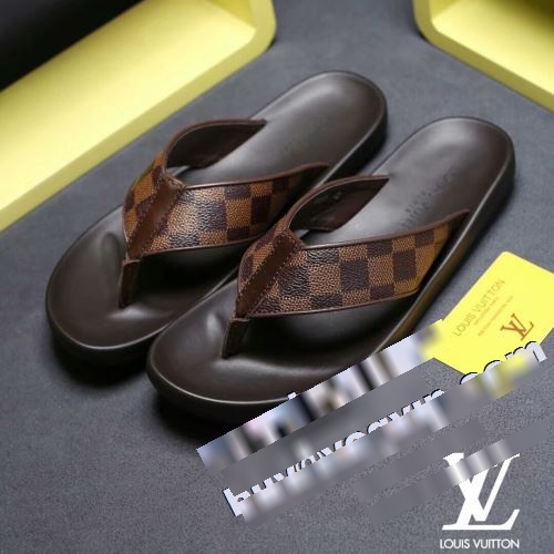 2023 海外限定ライン ルイ ヴィトン LOUIS VUITTON スリッパ サンダル 2色可選 サマーブーツ サンダル