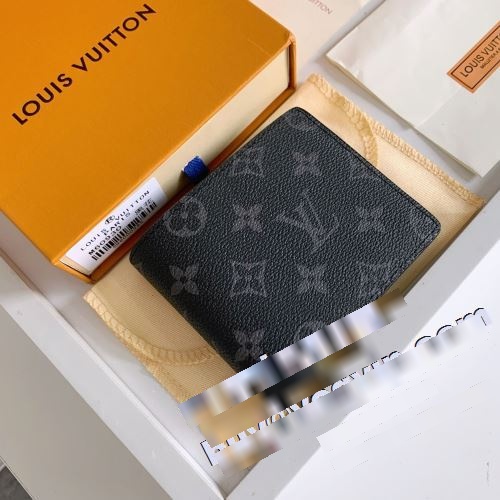 メンズ財布  秋の定番 2022 ルイ ヴィトン LOUIS VUITTON ルイ ヴィトンスーパーコピー 激安 大人気のクロスにはいった配色ラインがポイント！ 二つ折り財布