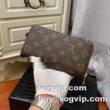2022多収納 大容量 長財布 ルイ ヴィトンコピー LOUIS VUITTON メンズ財布 機能性も備えたアイテム 2色可選