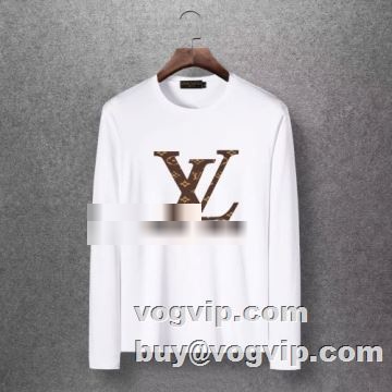 当店ランキング1位常連 2022秋冬 長袖Tシャツ 4色可選 自然な肌触り ルイ ヴィトン LOUIS VUITTON ルイ ヴィトンコピー
