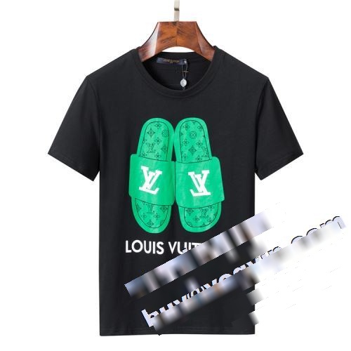 2023 名入れ無料 LOUIS VUITTONブランド コピー バリエーションに富む 半袖Tシャツ 3色可選