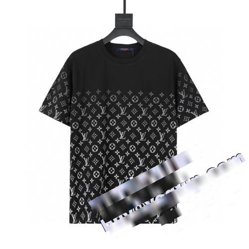 ★安心★追跡付 ルイ ヴィトンブランド 偽物 通販 頑丈な素材 2023 ルイ ヴィトン LOUIS VUITTON 半袖Tシャツ