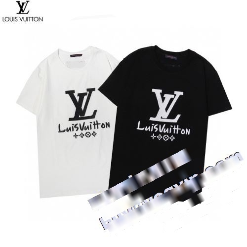 高級感演出 2023 ルイ ヴィトン LOUIS VUITTONコピーブランド オリジナル 半袖Tシャツ 2色可選