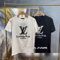 2023 存在感◎ ルイ ヴィトン LOUIS VUITTON偽物ブランド 半袖Tシャツ 吸汗速乾 2色可選