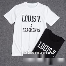 2023 最安値高品質 ルイ ヴィトン LOUIS VUITTON 半袖Tシャツ 【激安】 2色可選 デザイン性の高い LOUIS VUITTONブランド コピー