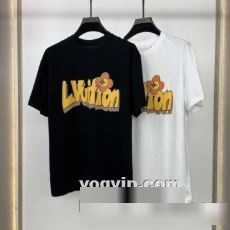 お洒落な存在感 2023 ルイ ヴィトンコピー ブランド LOUIS VUITTON 半袖Tシャツ 2色可選