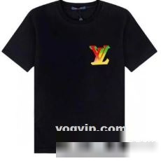 大人気再登場 2023 ルイ ヴィトン カジュアル LOUIS VUITTON 半袖Tシャツ コピー ブランド 2色可選