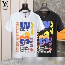 2023 利便性に優れ ルイ ヴィトン LOUIS VUITTON 半袖Tシャツ 2色可選 スーパーコピー