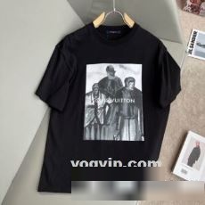 2023 圧倒的な高級感 ルイ ヴィトン LOUIS VUITTON 半袖Tシャツ 2色可選 ルイ ヴィトンブランドスーパーコピー