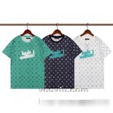 2023 ルイ ヴィトン LOUIS VUITTON 芸能人に愛用者続出 ブランドスーパーコピー 半袖Tシャツ 3色可選