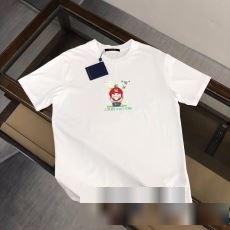 2023年春夏新作ルイ ヴィトンブランド 偽物 通販 半袖Tシャツ2色可選 LOUIS VUITTON偽物ブランド店舗で人気満点