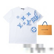 品質保証お買い得ルイ ヴィトンコピー 激安大特価2023 LOUIS VUITTON偽物ブランド半袖Tシャツ2色可選