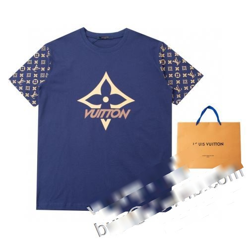 最安値2023 LOUIS VUITTONブランドコピー 半袖Tシャツ2色可選海外販売 ルイ ヴィトンコピー人気定番お得