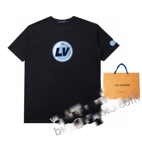 個性的LOUIS VUITTONブランドコピー新作入荷2023 ルイ ヴィトンスーパーコピー 激安半袖Tシャツ2色可選