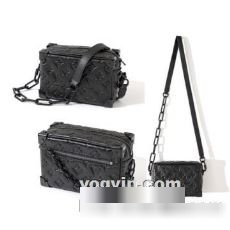 2023 ブランド 偽物 通販 お買い得新作 魅惑 ルイ ヴィトン LOUIS VUITTON By Virgil Abloh LV Mini Soft Trunk ショルダーバッグ
