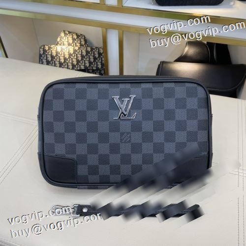 予約販売 ビジネス カジュアル 2023 デザイン性の高い ルイ ヴィトン LOUIS VUITTON コピーブランド セカンドバッグ