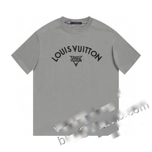 有名人の愛用品ルイ ヴィトン偽物ブランド 最安値2023LOUIS VUITTONスーパーコピー 激安 半袖Tシャツ2色可選