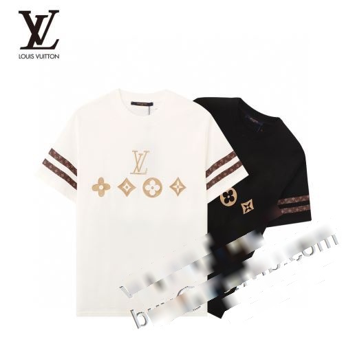 新作入荷2023 LOUIS VUITTON偽物ブランド半袖Tシャツ2色可選 ルイ ヴィトンスーパーコピー新作入荷定番人気