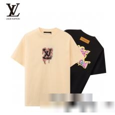 限定セール100%新品ルイ ヴィトン偽物ブランド半袖Tシャツ2色可選人気定番2023 LOUIS VUITTONスーパーコピー