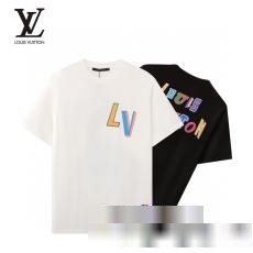 新作入荷2023ルイ ヴィトンコピー 半袖Tシャツ2色可選LOUIS VUITTON偽物ブランド数量限定お買い得