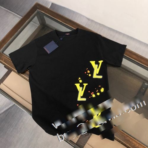 新作入荷2023 ルイ ヴィトン偽物ブランド半袖Tシャツ2色可選LOUIS VUITTONコピーブランド専門通販店