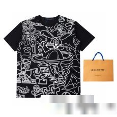 好評品 LOUIS VUITTONブランド 偽物 通販 新作入荷2023ルイ ヴィトン偽物ブランド半袖Tシャツ2色可選 