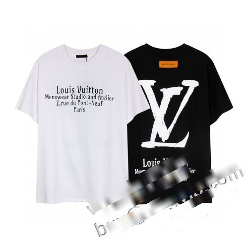2023年春夏新作ルイ ヴィトンコピー 新作入荷定番人気 LOUIS VUITTONスーパーコピー 激安半袖Tシャツ2色可選 