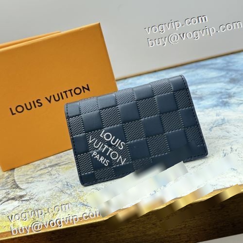 2023 首胸ロゴ ルイ ヴィトンブランド コピー LOUIS VUITTON 財布 N60543 ハンドメイドの最高級本革財布 二つ折り財布