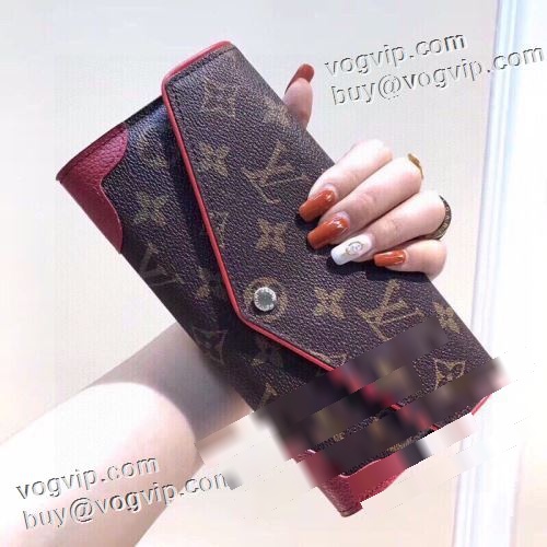 愛らしさ抜群！ 2023 ルイ ヴィトンブランドコピー LOUIS VUITTON レディース 長財布