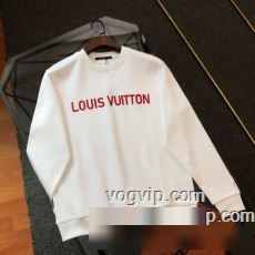 ルイ ヴィトン LOUIS VUITTONコピー 2023秋冬季超人気 プルオーバーパーカー 2色可選 SALE開催