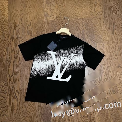 海外限定ライン ブランド コピー 販売 2023年モデル入荷 ルイ ヴィトン LOUIS VUITTON 半袖Tシャツ 気軽にカジュアルに使える