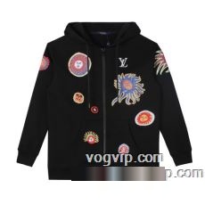 大人気☆NEW!! ルイ ヴィトンコピー LOUIS VUITTON 2023最新入荷 パーカー 2色可選 防寒
