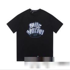 2023春夏 ◆モデル愛用◆ ルイ ヴィトンブランドスーパーコピー LOUIS VUITTON しわになりにくい 半袖Tシャツ 2色可選