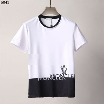 モンクレール MONCLER 頑丈な素材 モンクレールブランドコピー プリント 半袖Tシャツ 2022 収縮性のある
