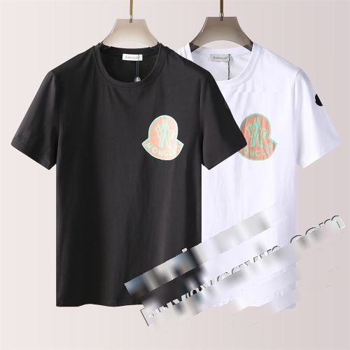 モンクレールコピー 高級感溢れるデザイン レジャー 吸汗速乾 2色可選 半袖Tシャツ 2022 モンクレール MONCLER