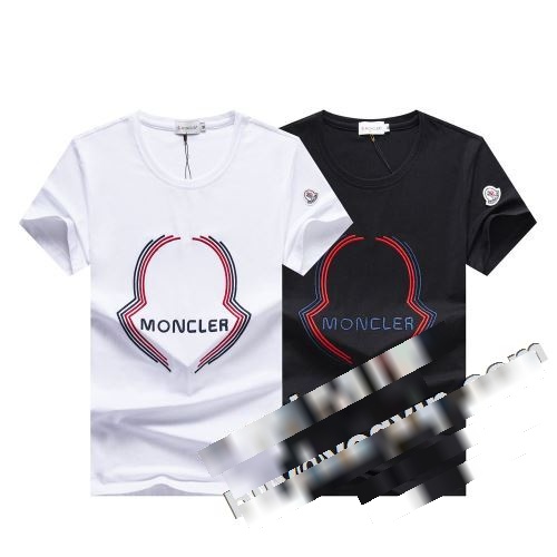 人気 ランキング 2色可選 モンクレール MONCLER 半袖Tシャツ プリント モンクレール偽物ブランド 2022